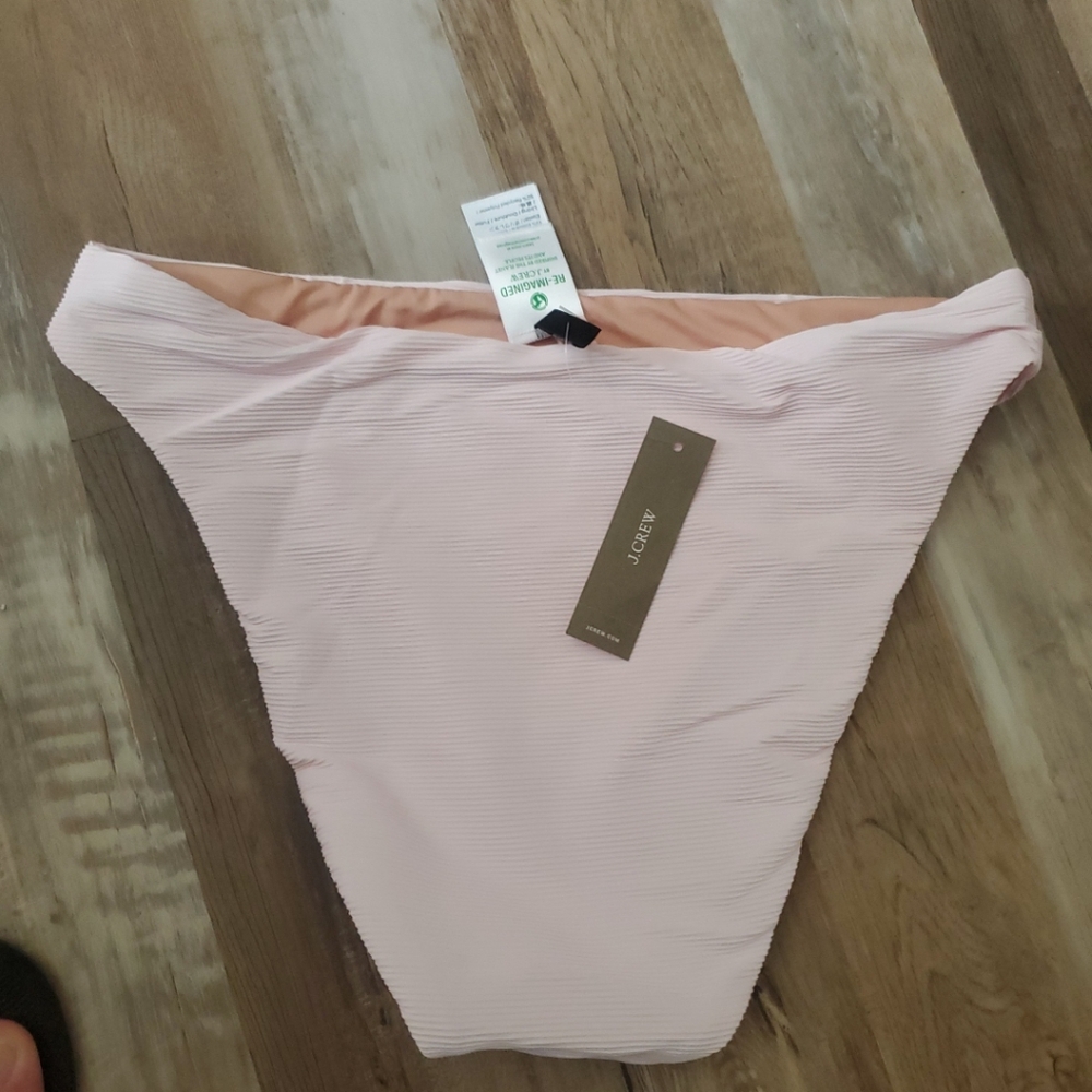 J.CREW Ribbed High Rise Cheeky Bikini - Picture 2 of 2